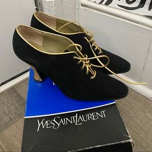 Vintage YSL Heeled Booties